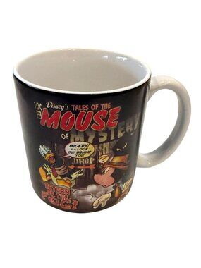 Disney's Tales of the Mouse of Mystery Ceramic Coffee Tea Mug 4"